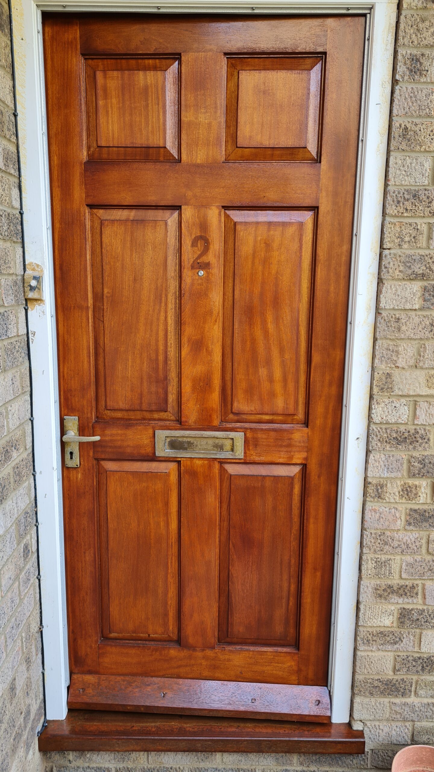Front door renovation