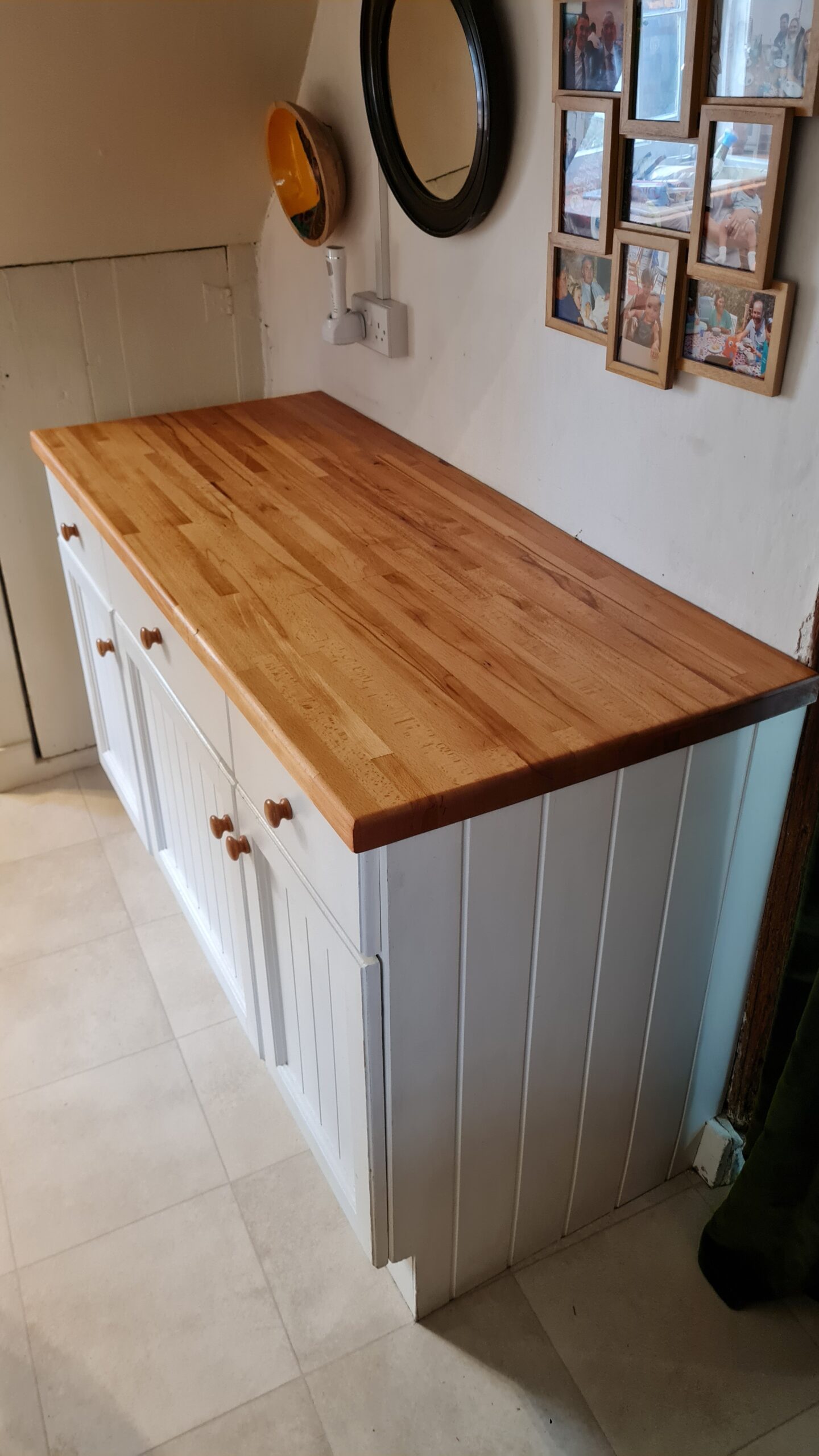 Wooden worktops renewed