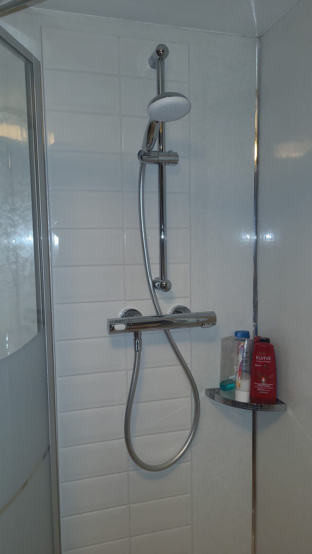 New shower installation